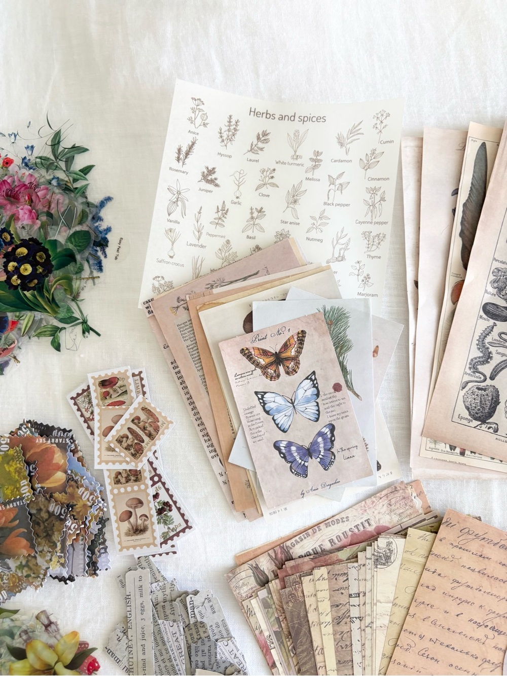 Vintage Scrapbook Supplies - Picture 4 of 6